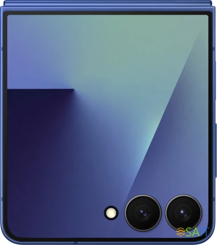 Смартфон Samsung SM-F766B Galaxy Z Flip7 256Gb 12Gb синий раскладной 3G 4G 1Sim 6.9" 1080x2520 Android 16 50Mpix 802.11 a/b/g/n/ac/ax/be NFC GPS GSM900/1800 GSM1900 Protect