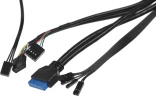 Корпус Montech Air 100 Lite черный без БП mATX 6x120mm 4x140mm 1xUSB2.0 2xUSB3.0 audio bott PSU