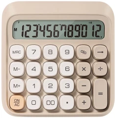 Калькулятор настольный Deli EM36 GREY серый 12-разр.