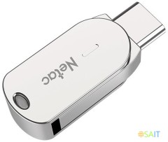 Флеш Диск Netac 64Gb U785C NT03U785C-064G-30PN USB3.0 серый