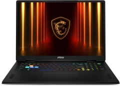 Ноутбук MSI Vector 18 HX AI A2XWJG-1006XRU Core Ultra 9 285HX 32Gb SSD1Tb NVIDIA GeForce RTX 5090 24Gb 18" IPS QHD+ (2560x1600) FreeDOS grey space WiFi BT Cam (9S7-1824B4-1006)
