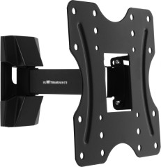 Кронштейн для телевизора Ultramounts UM897 черный 23"-42" макс.30кг настенный поворотно-выдвижной и наклонный