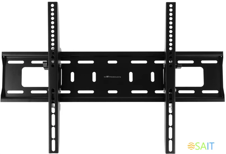 Кронштейн для телевизора Ultramounts UM842T черный 37"-75" макс.50кг настенный наклон