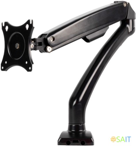 Кронштейн для мониторов ЖК Kromax OFFICE-8 черный 15"-32" макс.8кг настольный поворот и наклон верт.перемещ.