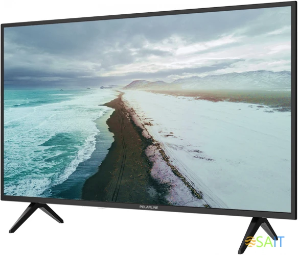 Телевизор LED PolarLine 43" 43PL51STC-SM черный FULL HD 50Hz DVB-T DVB-T2 DVB-C DVB-S2 WiFi Smart TV (RUS)