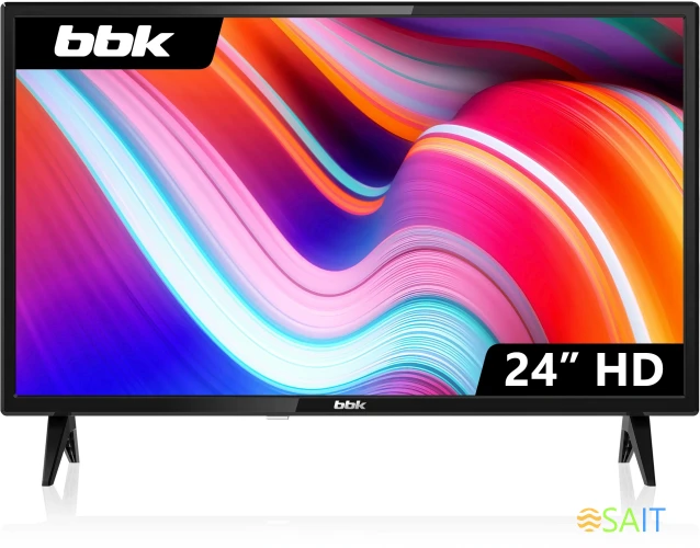 Телевизор LED BBK 24" 24LEM-1049/T2C (B) черный/черный HD 60Hz DVB-T DVB-T2 DVB-C USB (RUS)