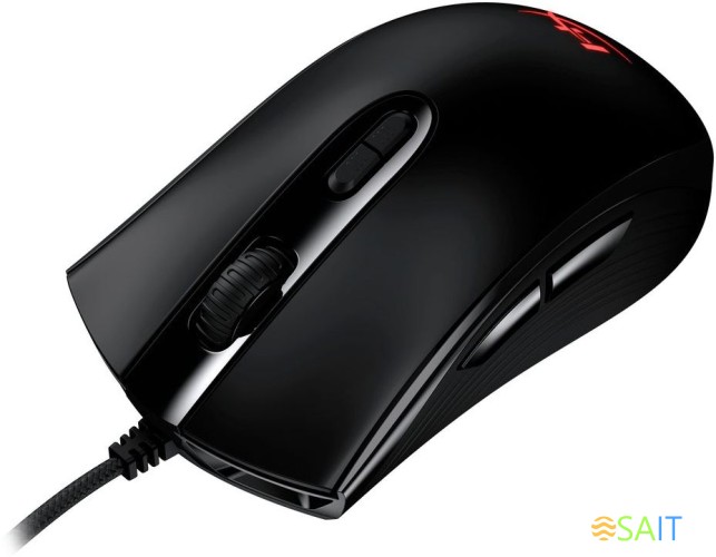 Мышь HyperX Pulsefire Core черный оптическая 6200dpi USB 6but (4P4F8AA)