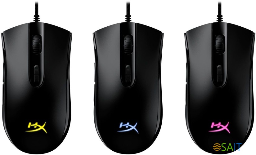 Мышь HyperX Pulsefire Core черный оптическая 6200dpi USB 6but (4P4F8AA)