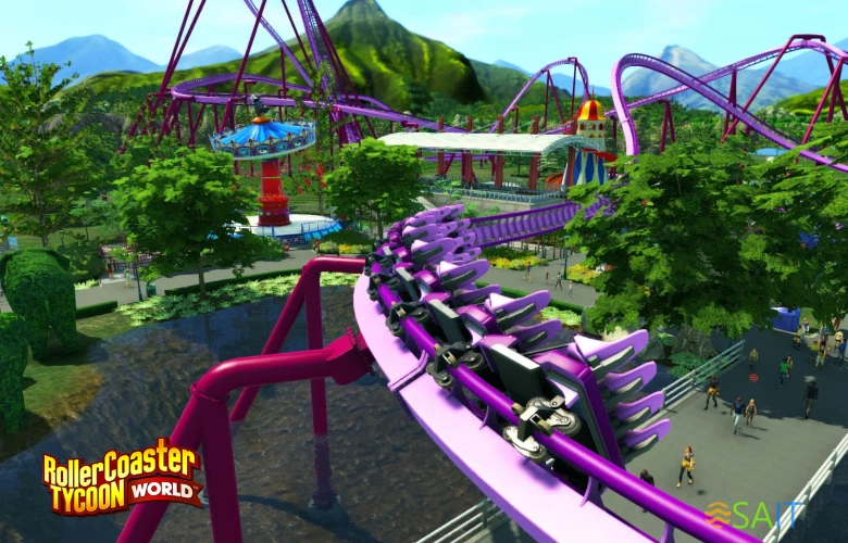 Игра для ПК Atari RollerCoaster Tycoon World (6+)