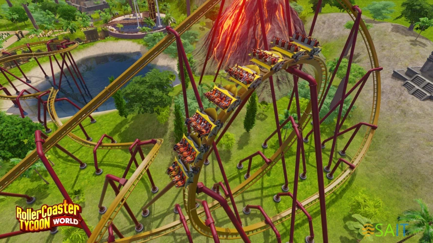 Игра для ПК Atari RollerCoaster Tycoon World (6+)