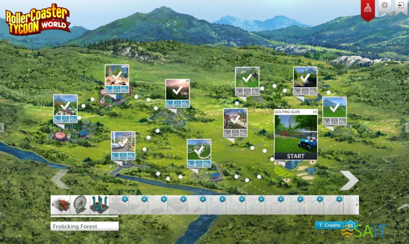 Игра для ПК Atari RollerCoaster Tycoon World (6+)