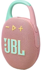 Колонка порт. JBL Clip 5 розовый 7W Mono BT 1400mAh