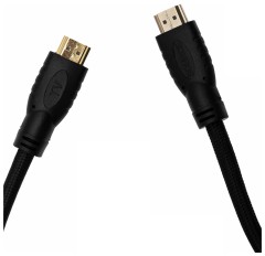 Кабель аудио-видео Cactus CS-HDMI.2-10 HDMI (m)/HDMI (m) 10м. позолоч.конт. черный
