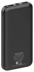Мобильный аккумулятор Hiper SM10000 10000mAh 12W 2.4A 2xUSB-A/USB-C черный (SM10000 BLACK)