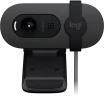 Камера Web Logitech HD Webcam Brio 100 черный 2Mpix (1920x1080) USB-A с микрофоном (960-001587)