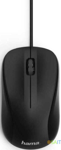 Мышь Hama MC-300 черный оптическая 1200dpi USB 3but (00182606)