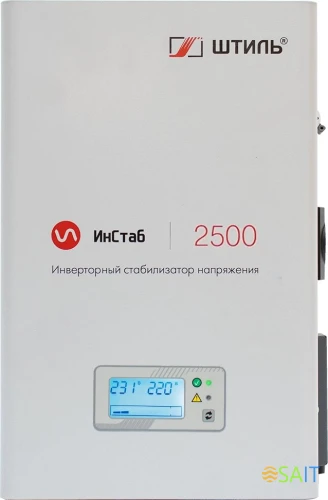 Стабилизатор напряжения Штиль ИнСтаб IS2500 2000Вт 2500ВА белый