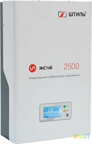 Стабилизатор напряжения Штиль ИнСтаб IS2500 2000Вт 2500ВА белый