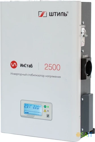 Стабилизатор напряжения Штиль ИнСтаб IS2500 2000Вт 2500ВА белый