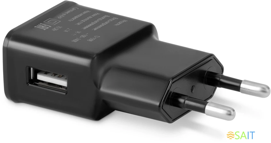 Сетевое зар./устр. Buro TJ-159b 10.5W 2.1A USB-A универсальное черный