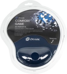Коврик для мыши Оклик OK-RG0550-BL Мини темно-синий 220x195x20мм