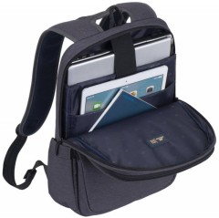 Рюкзак для ноутбука 15.6" Riva 7760 черный полиэстер