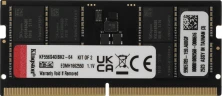 Память DDR5 2x32GB 5600MHz Kingston KF556S40IBK2-64 Fury Impact RTL PC5-44800 CL40 SO-DIMM 262-pin 1.1В dual rank Ret