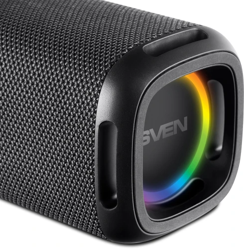 Колонка порт. Sven PS-155 черный 10W 2.0 BT/3.5Jack 1800mAh (SV-022334)