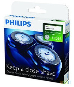Сменная головка Philips HQ56/50 для бритв (упак.:3шт)