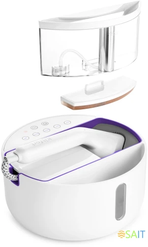 Отпариватель ручной Kitfort КТ-9110-1 2180Вт белый/фиолетовый