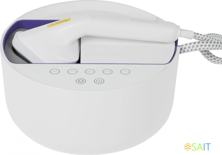 Отпариватель ручной Kitfort КТ-9110-1 2180Вт белый/фиолетовый