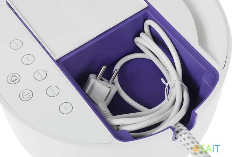 Отпариватель ручной Kitfort КТ-9110-1 2180Вт белый/фиолетовый