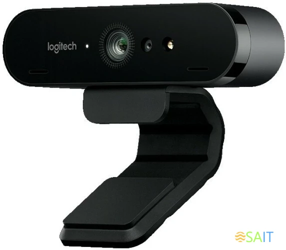 Камера Web Logitech Brio черный 13Mpix (4096x2160) USB3.0 с микрофоном (960-001107)