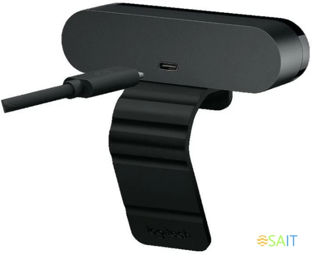 Камера Web Logitech Brio черный 13Mpix (4096x2160) USB3.0 с микрофоном (960-001107)