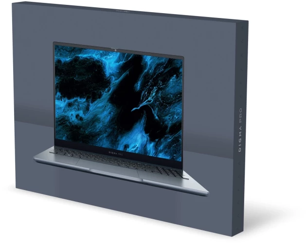 Ноутбук Digma Pro Pactos Core i5 1235U 16Gb SSD512Gb Intel Iris Xe graphics 16" IPS WUXGA (1920x1200) Windows 11 Professional dk.grey WiFi BT Cam 5500mAh (DN16P5-ADXW01)