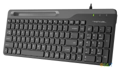 Клавиатура A4Tech Fstyler FK25 черный/серый USB slim