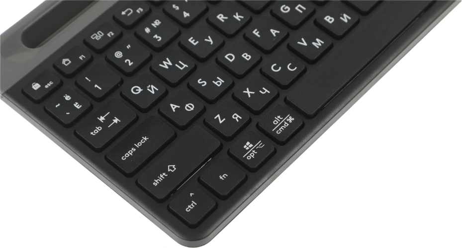 Клавиатура A4Tech Fstyler FK25 черный/серый USB slim