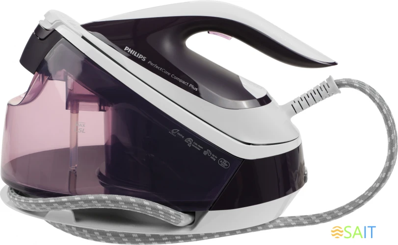 Парогенератор Philips GC7933/30 2400Вт фиолетовый/белый