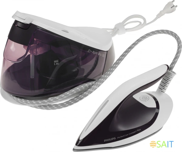 Парогенератор Philips GC7933/30 2400Вт фиолетовый/белый