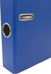 Папка-регистратор Silwerhof A4 75мм ПВХ/бумага синий без. окант. сборная (упак.:2шт)