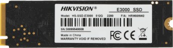 Накопитель SSD Hikvision PCIe 3.0 x4 512GB HS-SSD-E3000/512G HS-SSD-E3000/512G Hiksemi E3000 M.2 2280