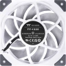 Вентилятор для корпуса Thermaltake Toughfan 12 120х120x25 белый 4-pin 22.3дБ (CL-F117-PL12WT-A) Ret