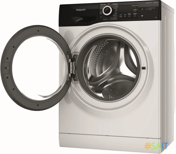 Стиральная машина Hotpoint NSB 7239 ZK VE RU класс: A-30% загр.фронтальная макс.:7кг белый инвертор