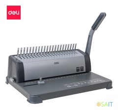 Переплетчик Deli Easy E3872 A4/перф.15л.сшив/макс.425л./пластик.пруж. (10-16мм)