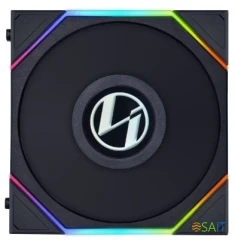 Вентилятор для корпуса Lian-Li Uni Fan TL 120 LCD ARGB 120х120x28 черный 7-pin 27дБ (G99.12TLLCD1B.0) Ret