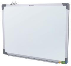 Доска магнитно-маркерная Deli EV450 магнитно-маркерная лак белый 60x45см алюминиевая рама