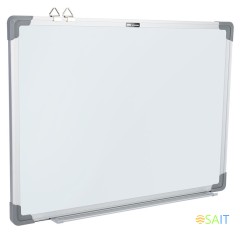Доска магнитно-маркерная Deli EV450 магнитно-маркерная лак белый 60x45см алюминиевая рама