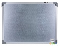 Доска магнитно-маркерная Deli EV450 магнитно-маркерная лак белый 60x45см алюминиевая рама