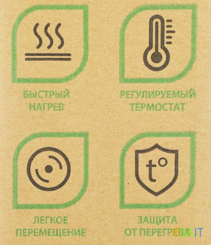 Конвектор Primera PHP-1000-MWB 1000Вт белый