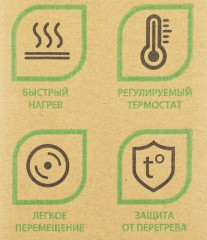 Конвектор Primera PHP-1000-MWB 1000Вт белый